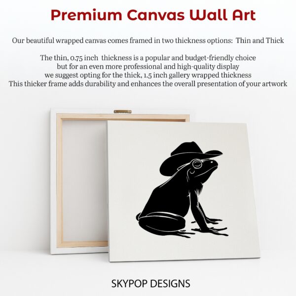 Cowboy Frog Art