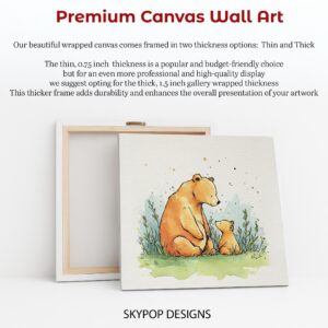 Bear and Cub Art