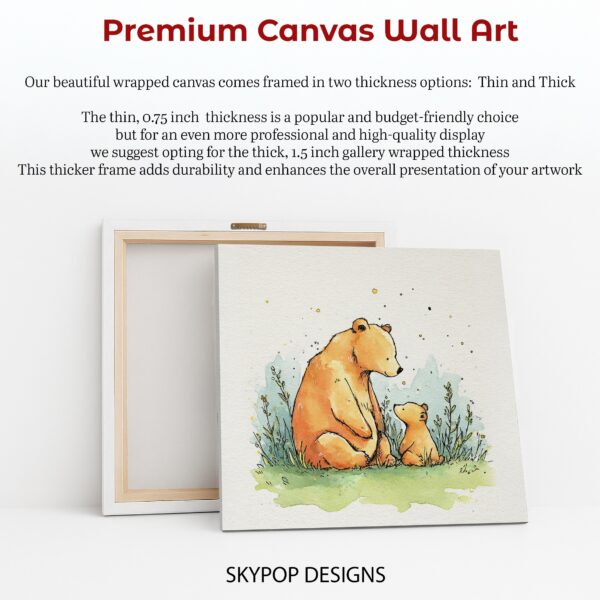 Bear and Cub Art