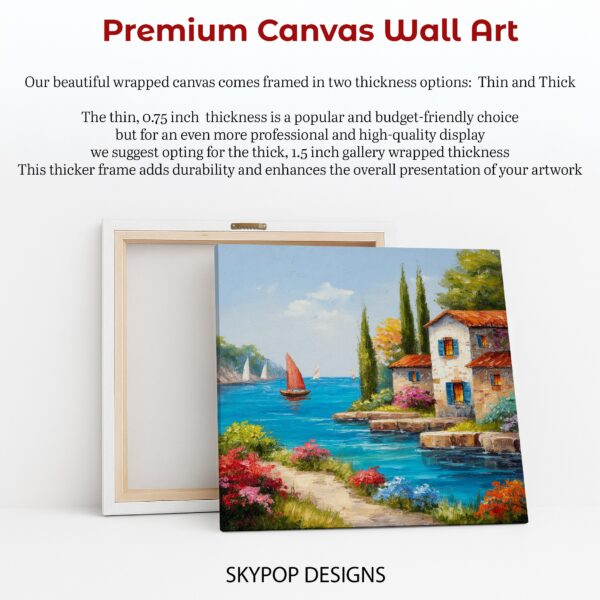 Mediterranean Seaside Retreat Art