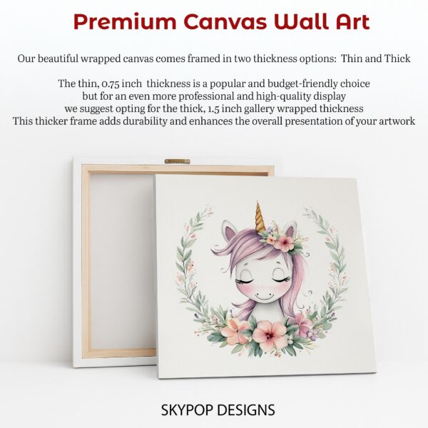 Unicorn Flower Crown Art