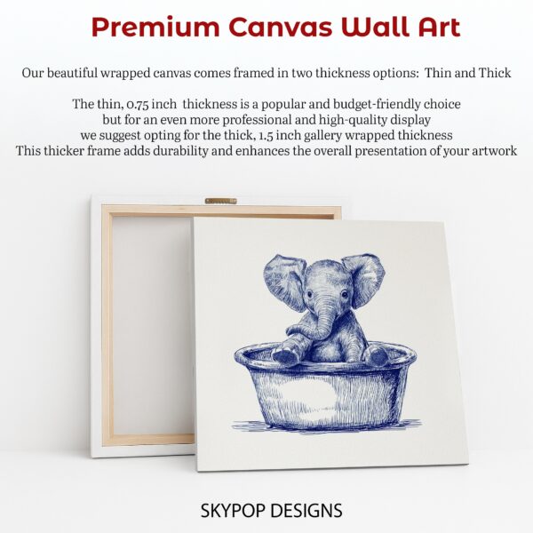 Baby Elephant Art