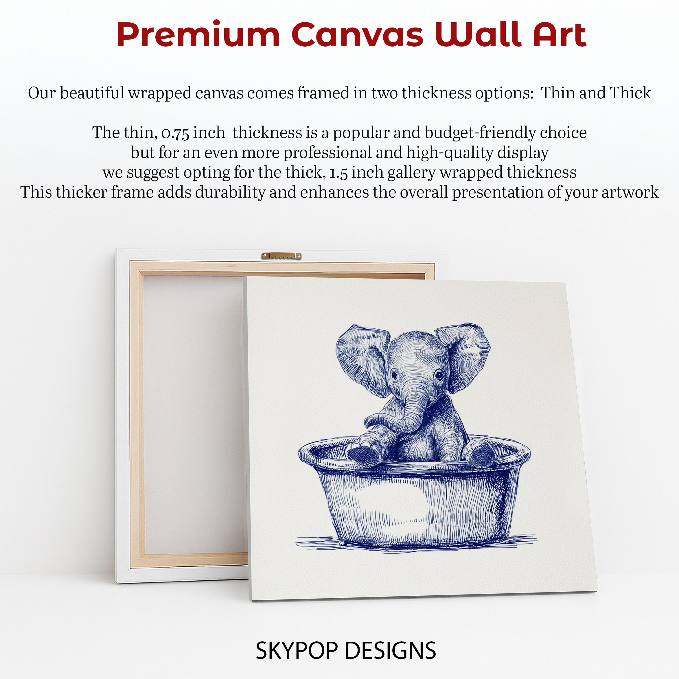 6.jpg Baby Elephant Art