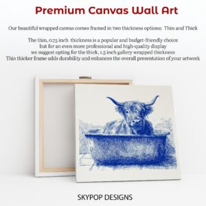 Highland Cow Art