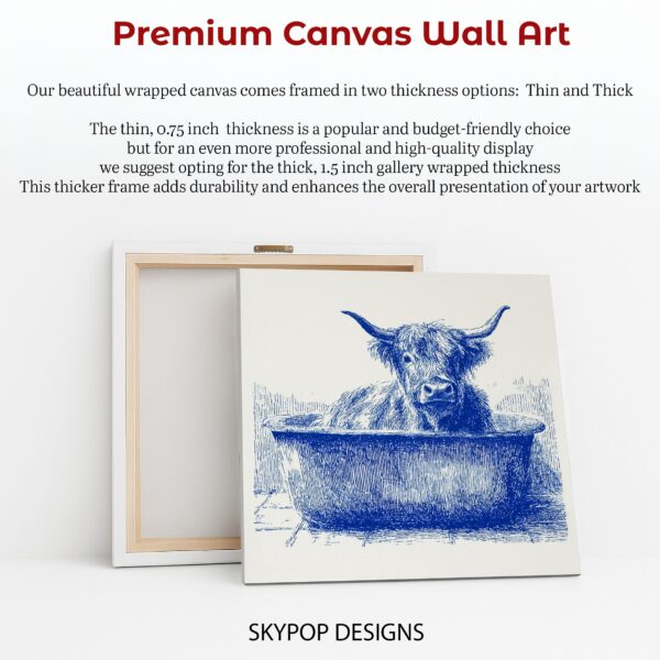 Highland Cow Art