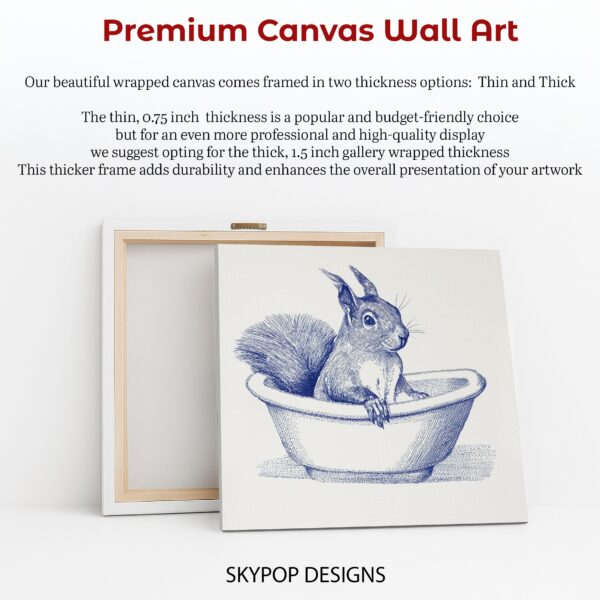 Squirrel in Bowl Art