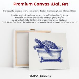 Turtle Bathtub Art