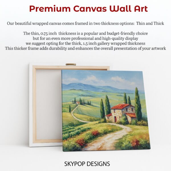 Tuscan Countryside Art