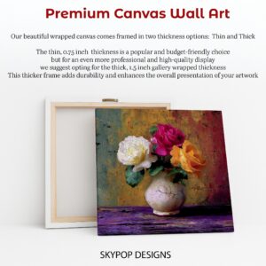 Vibrant Rose Bouquet Art