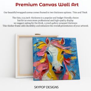 Colorful Horse Art
