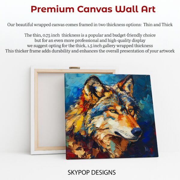 Wolf Portrait Art