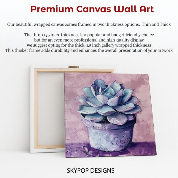 Succulent Bloom Art