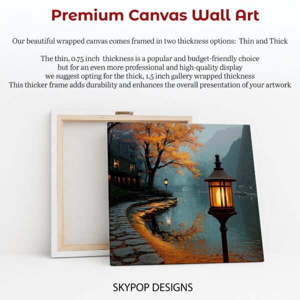 Autumn Lantern Art