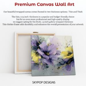 Lavender and Lemon Bloom Art