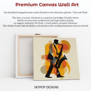 Jazz Saxophone Player Art