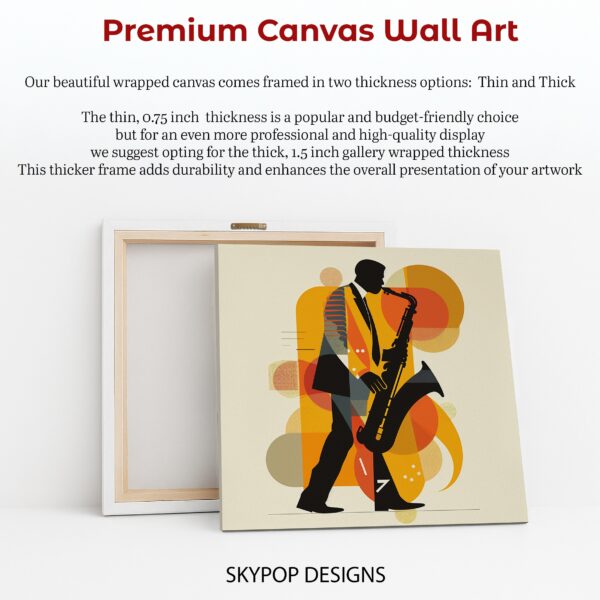 Jazz Saxophone Player Art