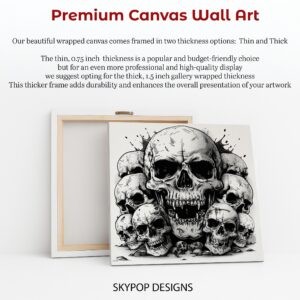 Skull Cluster Art