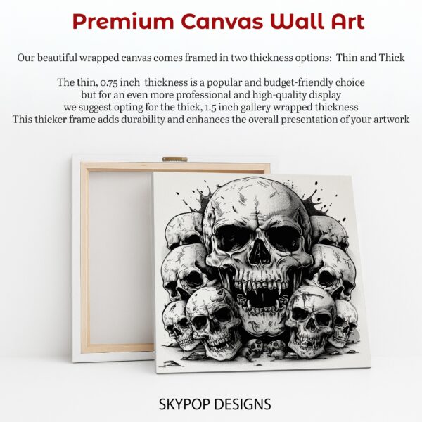 Skull Cluster Art