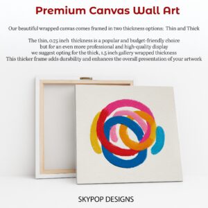 Colorful Swirl Art