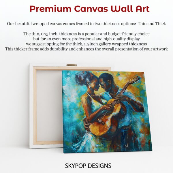 Romantic Guitar Serenade Art
