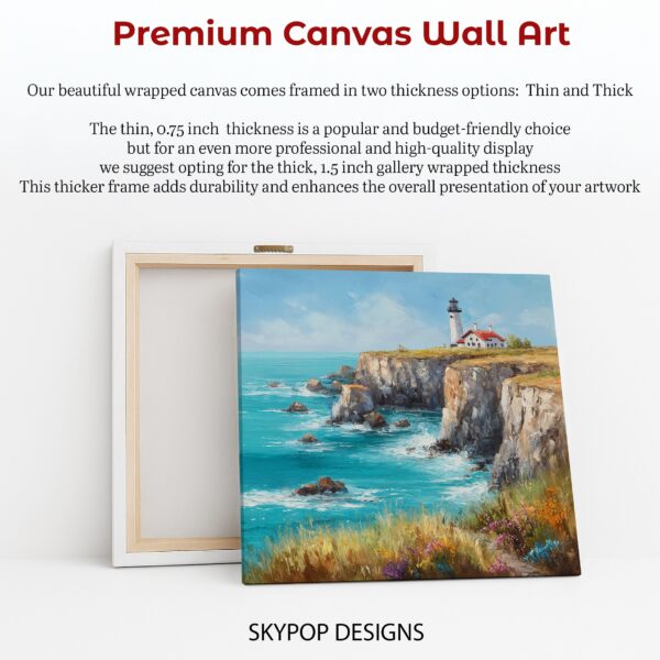 Coastal Lighthouse Art