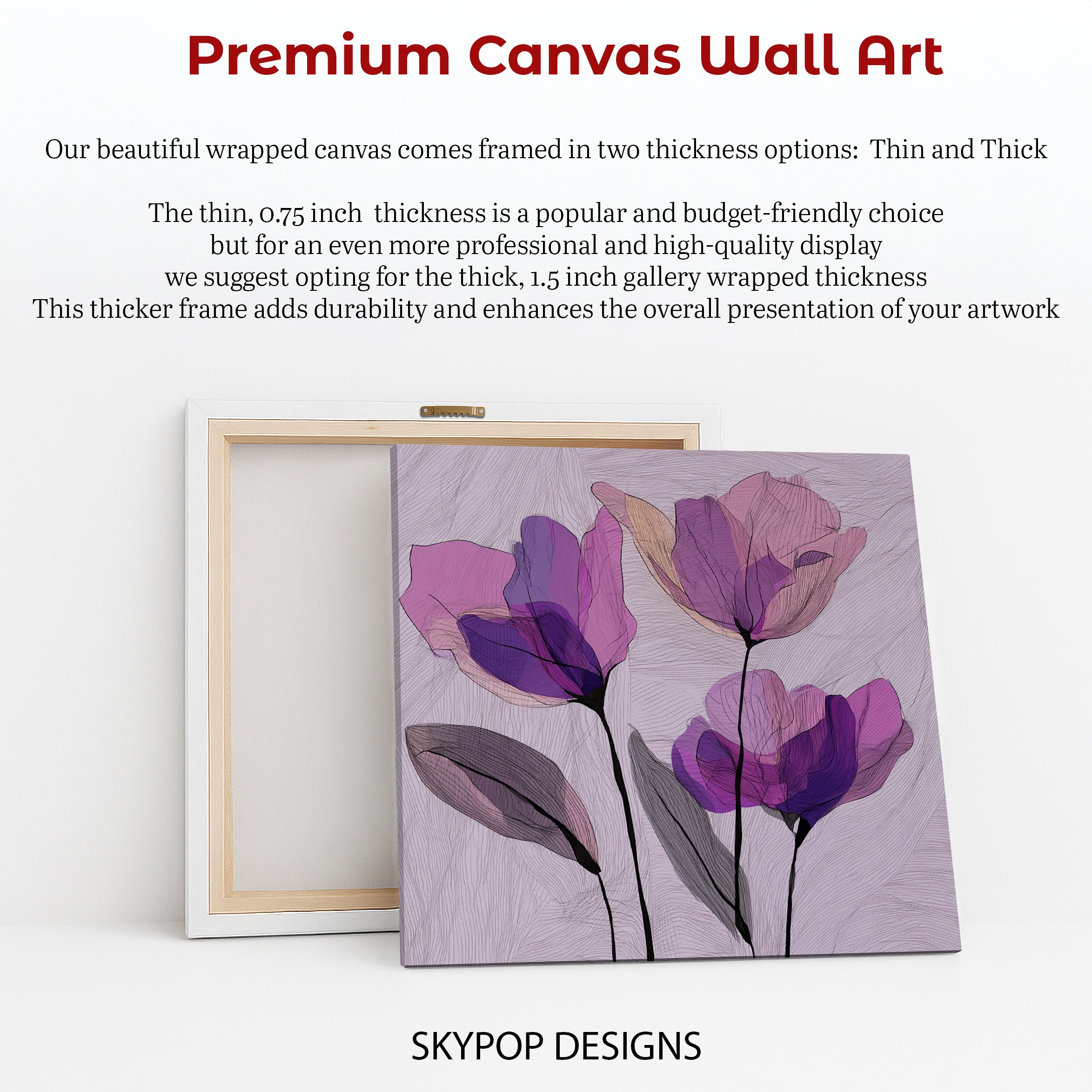 6.jpg Purple Tulip Art