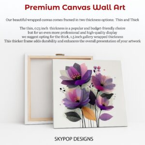 Purple Blossom Art