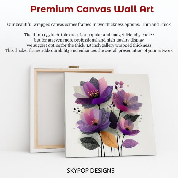 Purple Blossom Art