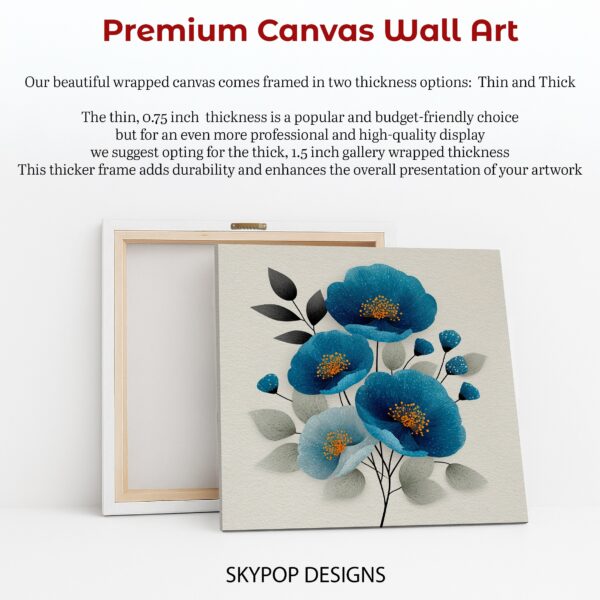 Blue Poppy Art