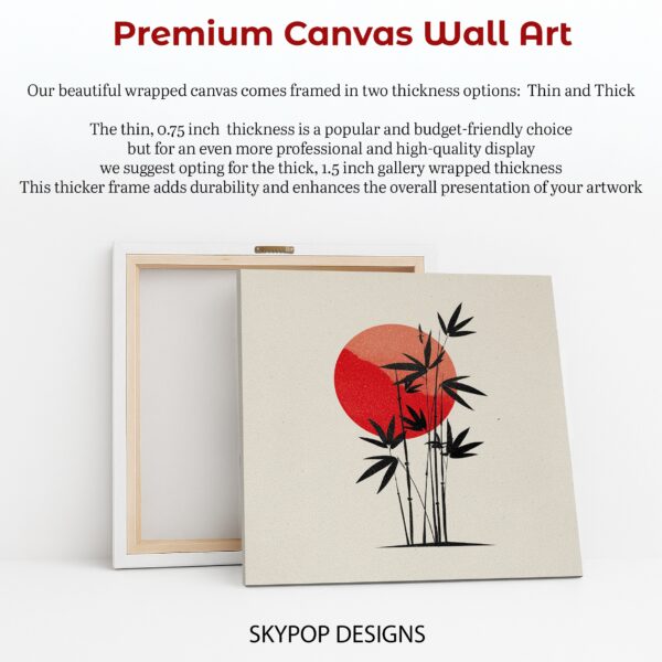 Rising Sun Bamboo Art
