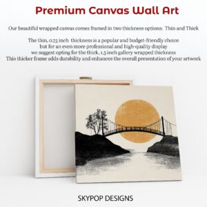 Sunset Bridge Art