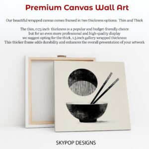 Zen Chopsticks Bowl Art