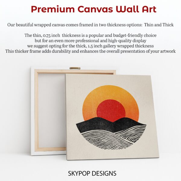 Sunset Horizon Art