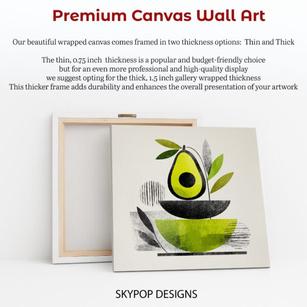 Avocado Bowl Art
