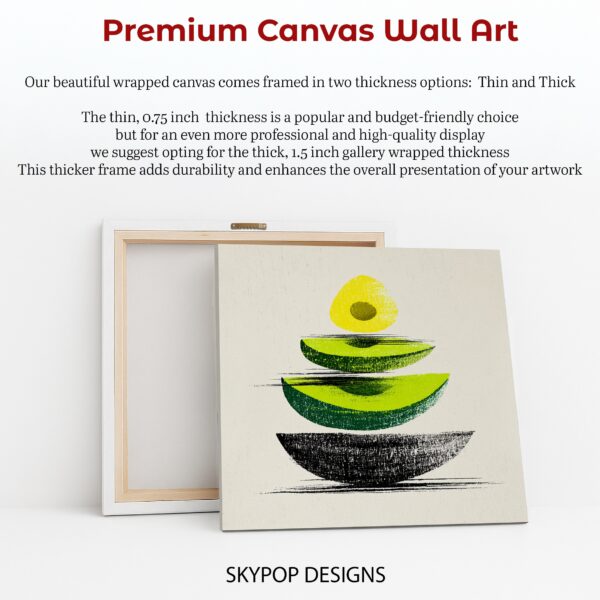 Avocado Stack Art