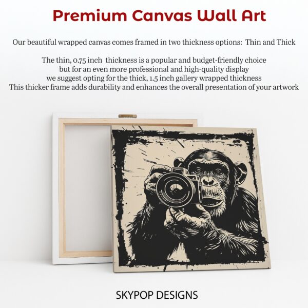 Chimp Wall Art