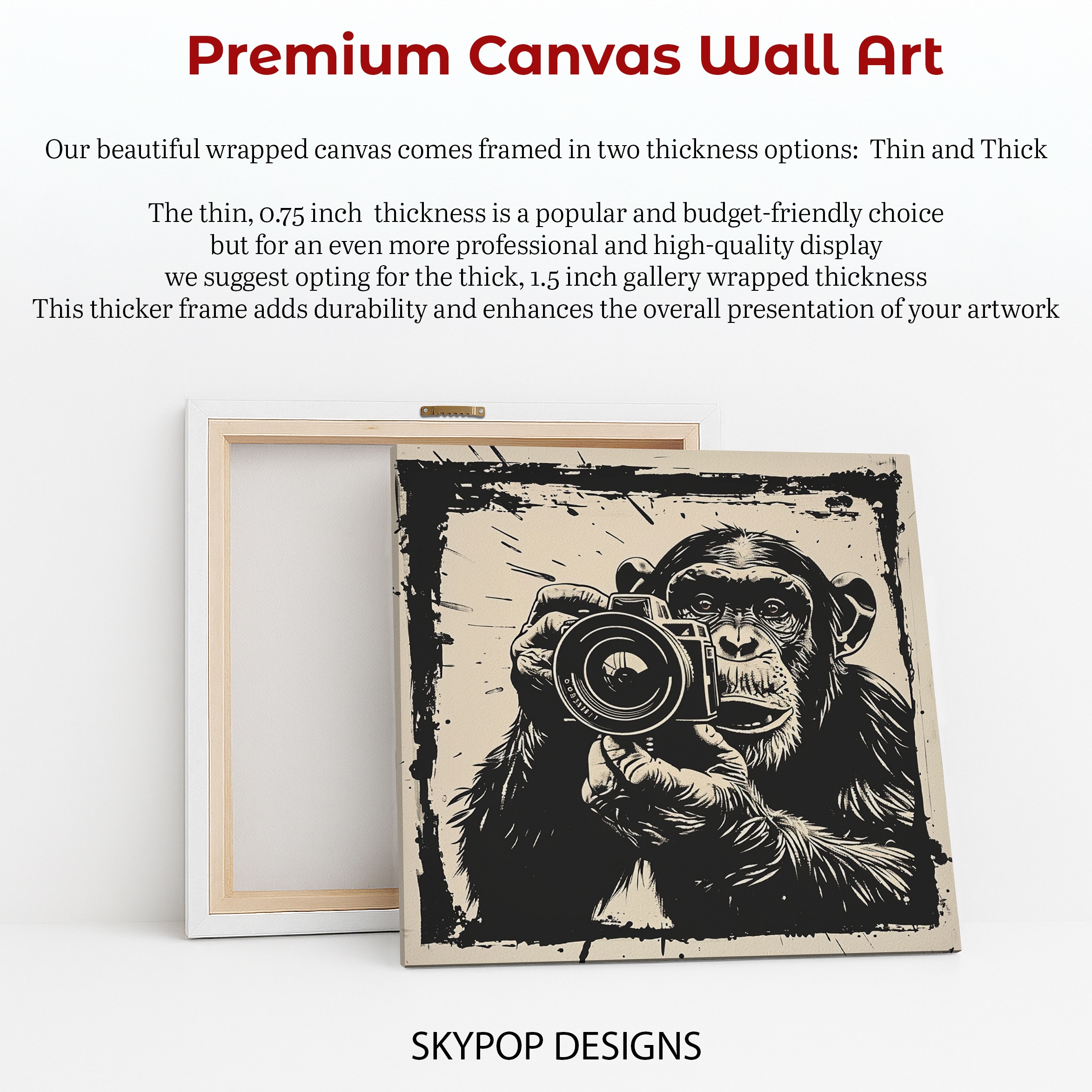 6.jpg Chimp Wall Art