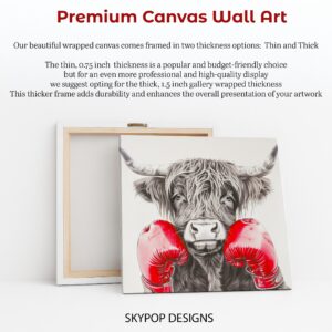 Highland Cow Art