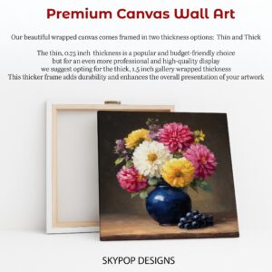 Dahlia Bouquet Art