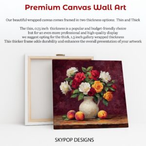 Vibrant Rose Bouquet Art