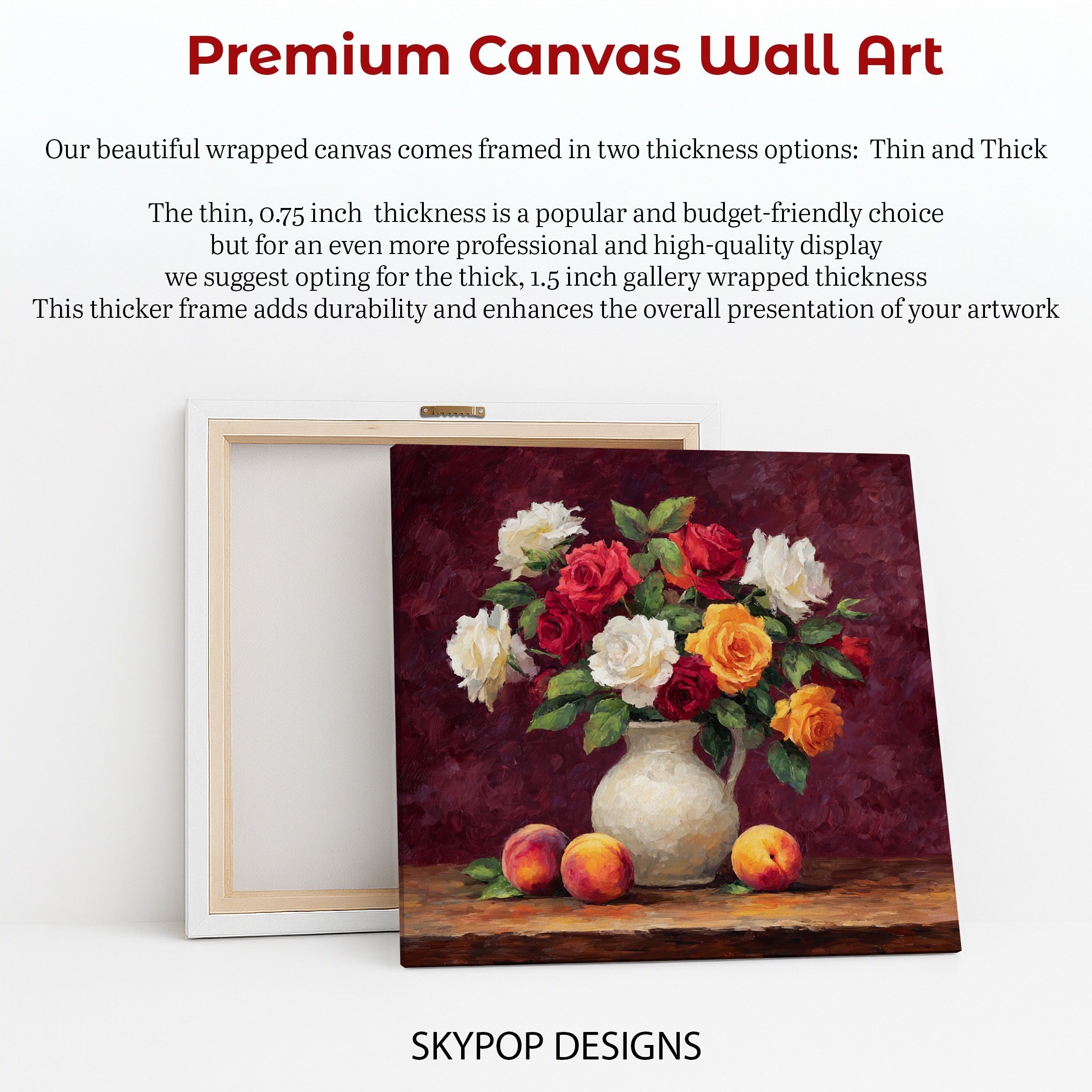 6.jpg Vibrant Rose Bouquet Art
