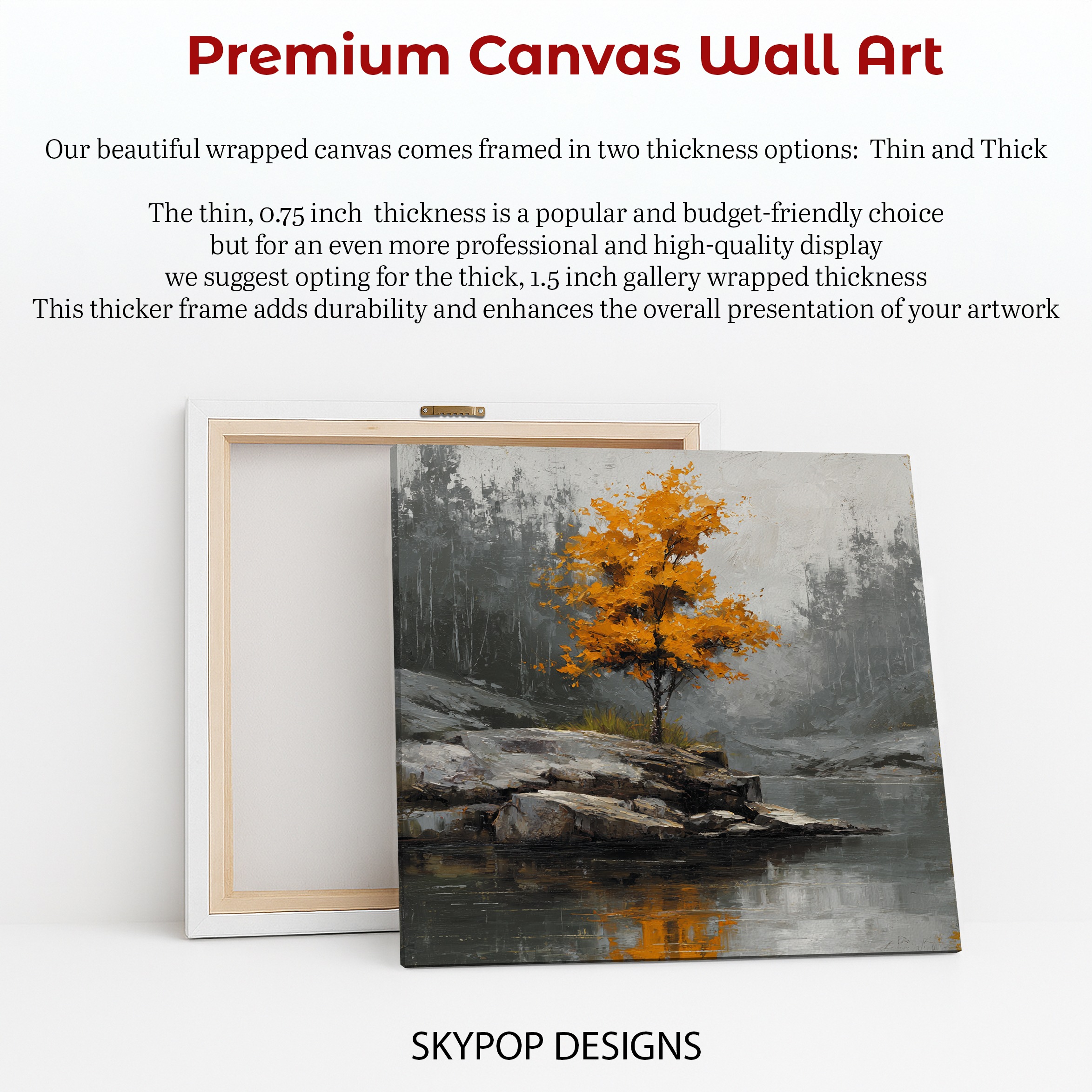 6.jpg Autumn Tree Reflection Art