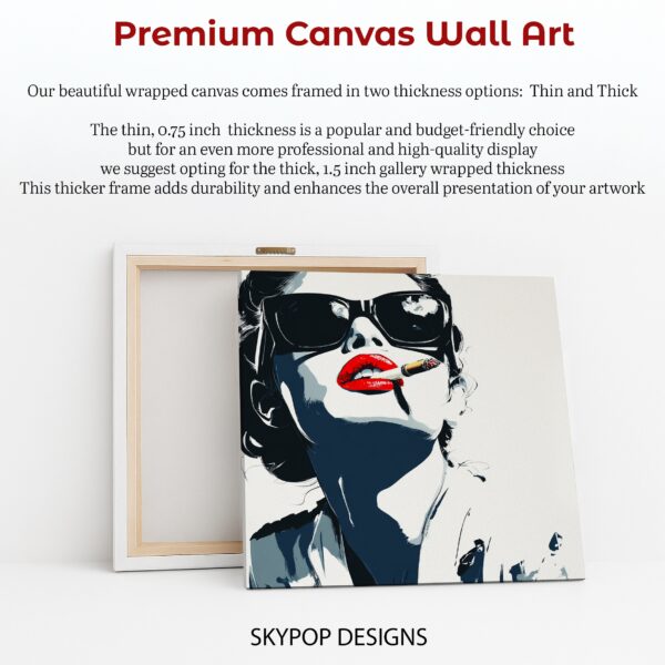Glamorous Smoker Art