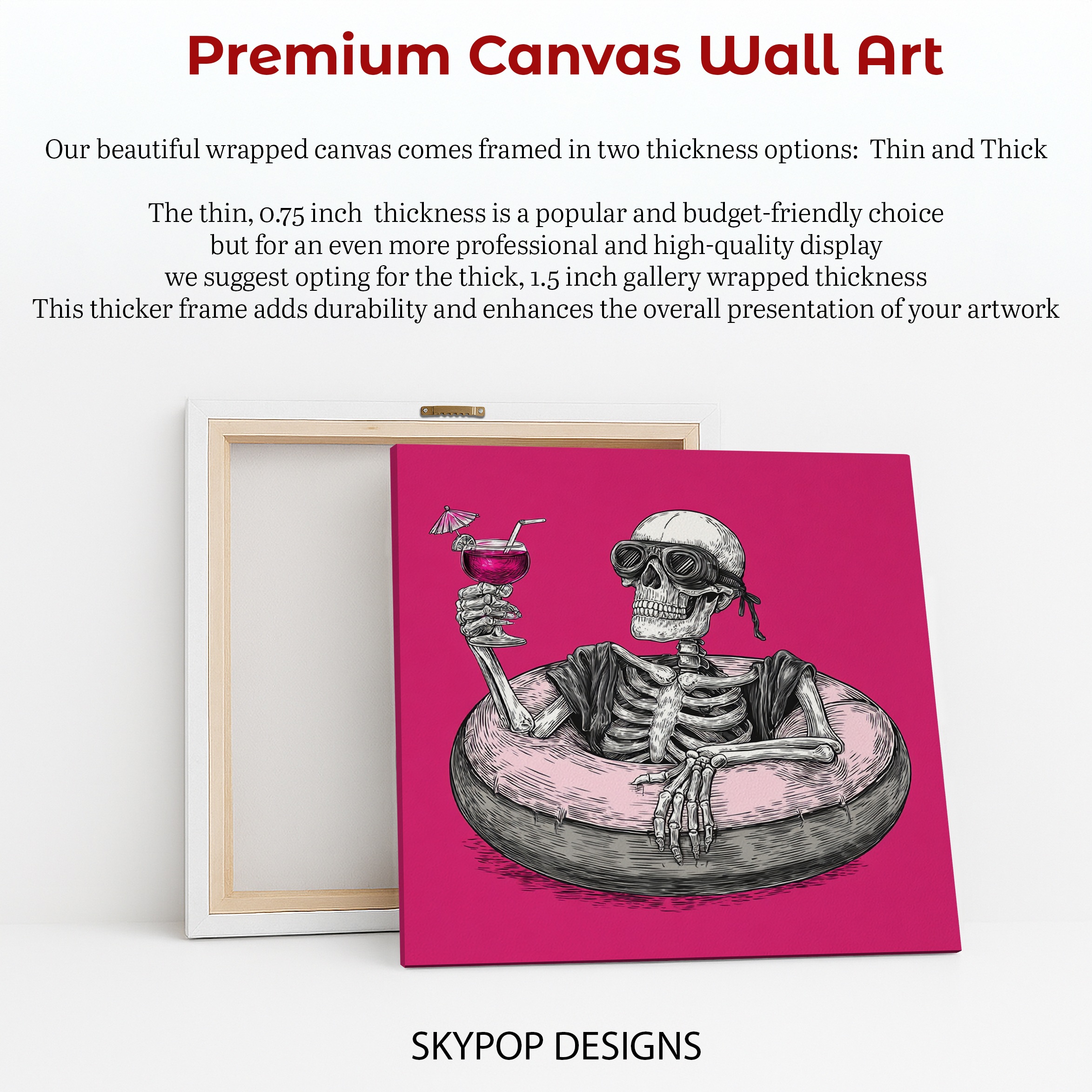 6.jpg Skeleton Vacation Cocktail Art