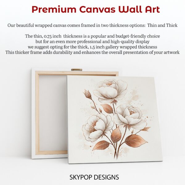 Elegant Peony Bloom Art