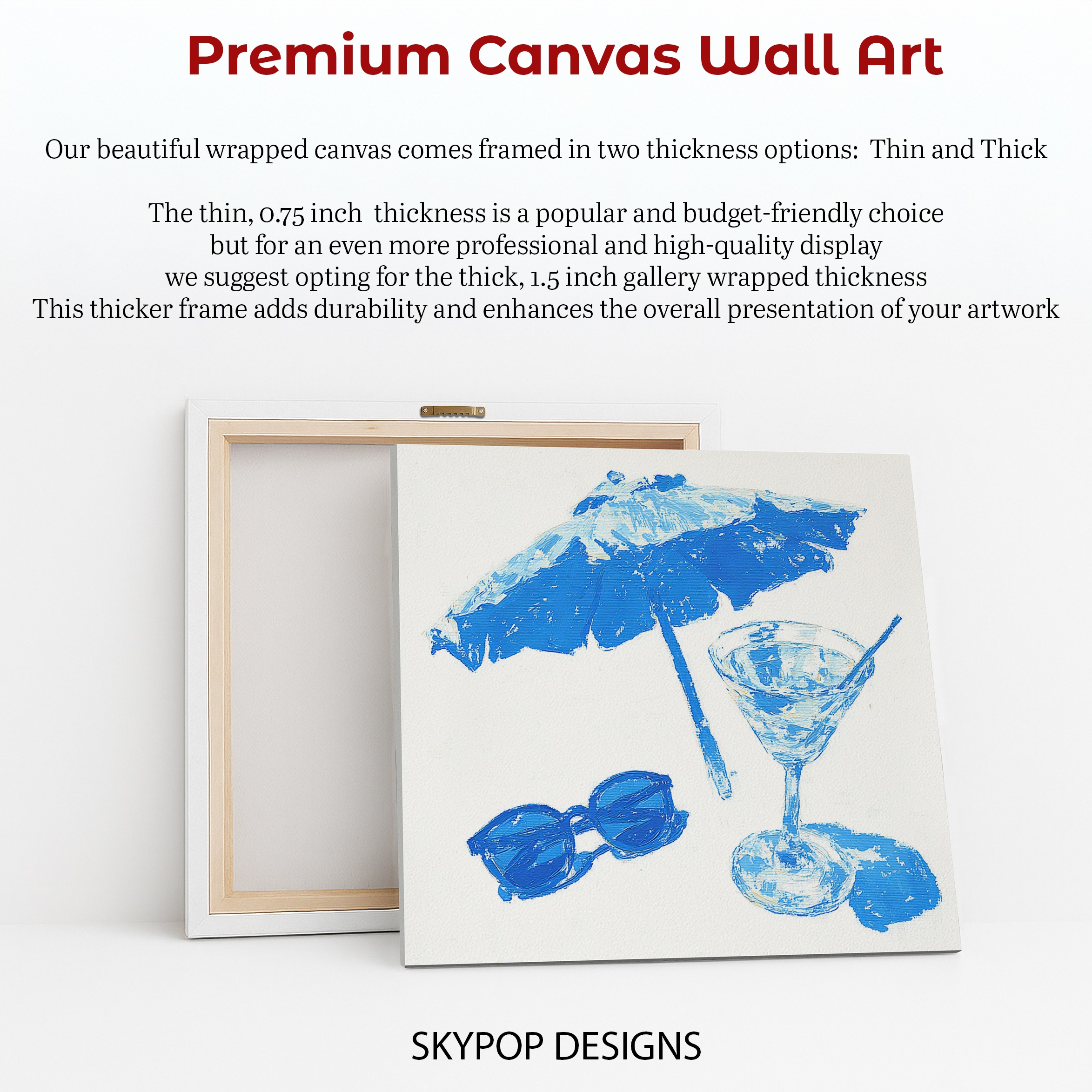 6.jpg Blue Beach Umbrella Art
