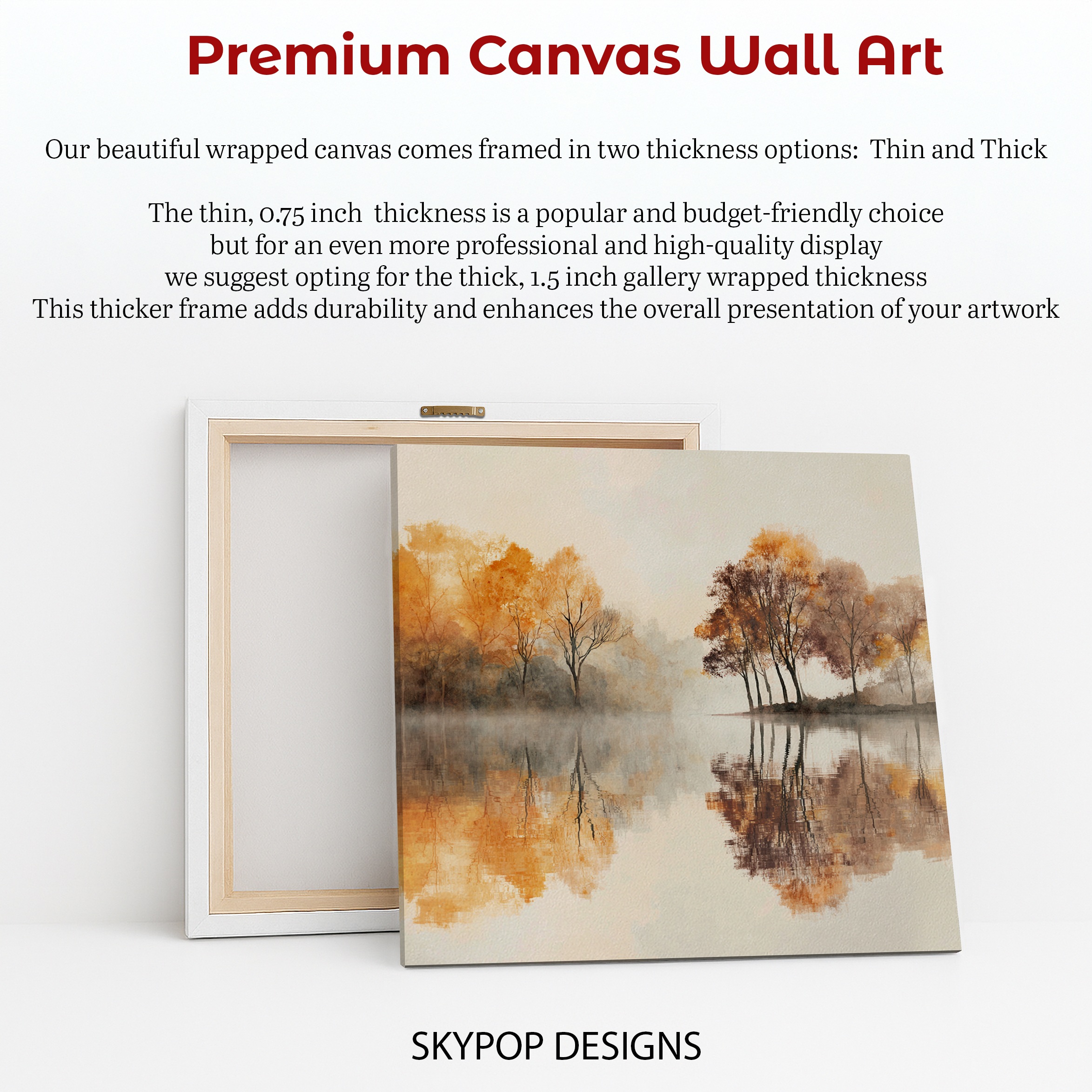 6.jpg Autumn Reflection Lake Art
