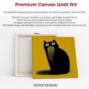 Cat Spaghetti Art