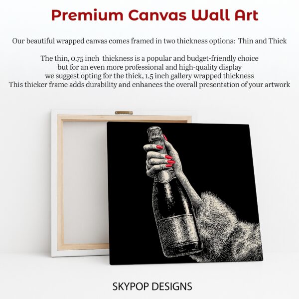 Champagne Celebration Art