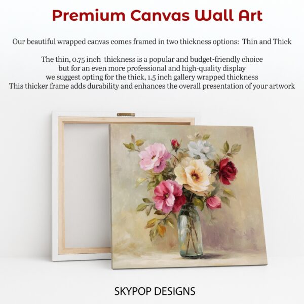 Elegant Floral Bouquet Art